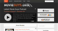 Desktop Screenshot of movieguys.org