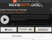 Tablet Screenshot of movieguys.org
